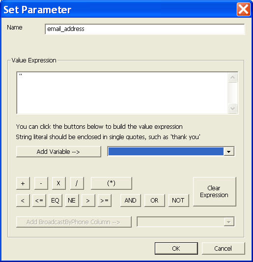 ivr set variable